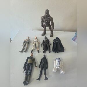 Star Wars Action Figure Set Of 8